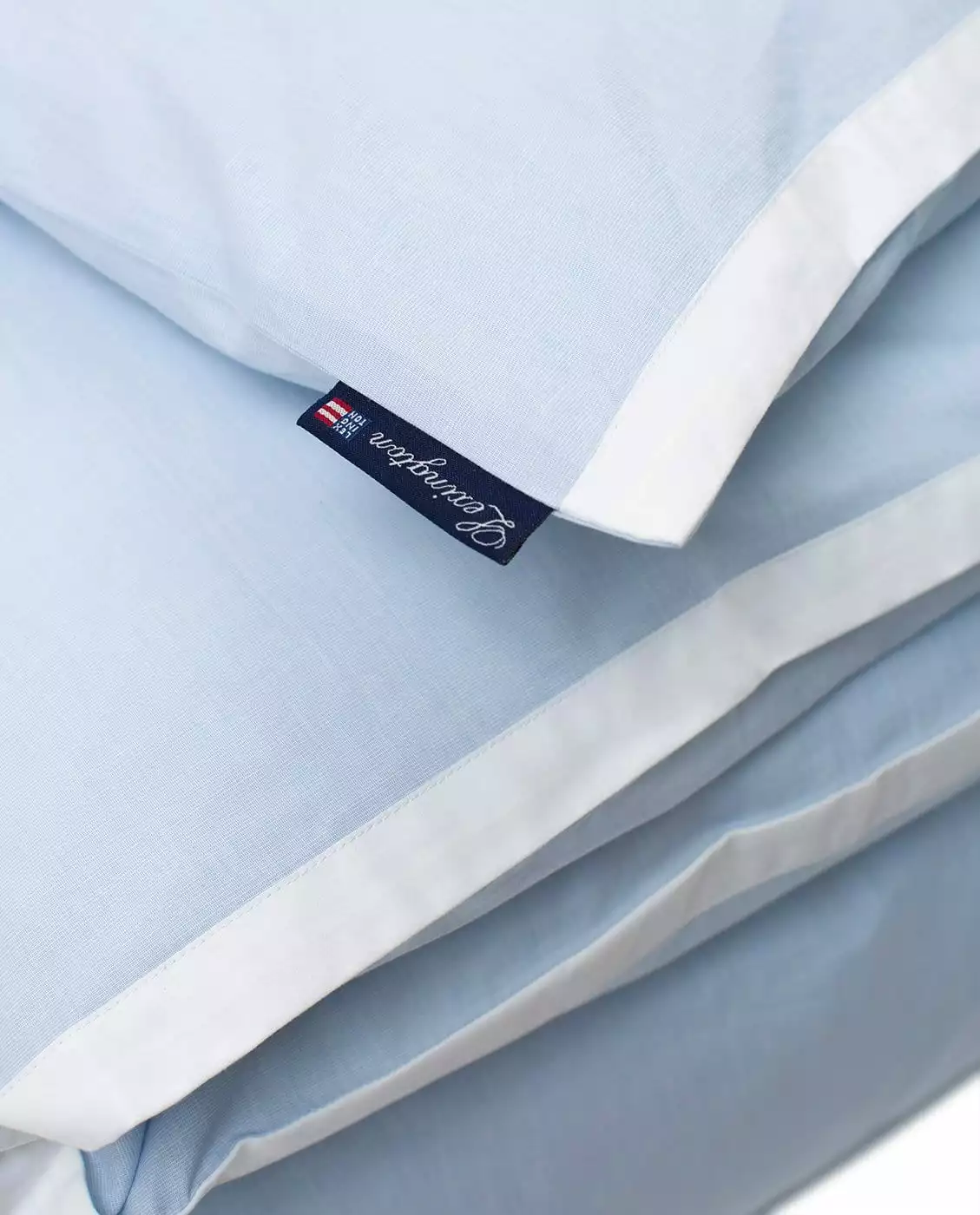 Lexington Contrast Cotton Chambray Påslakan 4 Lexington Contrast Cotton Chambray Påslakan - Bild 2