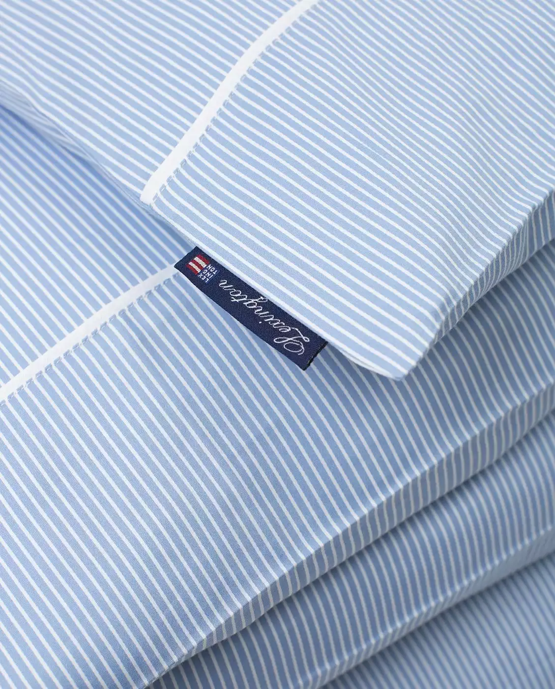 Lexington Striped Tencel/Cotton Påslakan 4 Lexington Striped Tencel/Cotton Påslakan - Bild 2