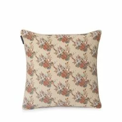 Lexington Printed Multi Flower Cotton Twill Prydnadskudde