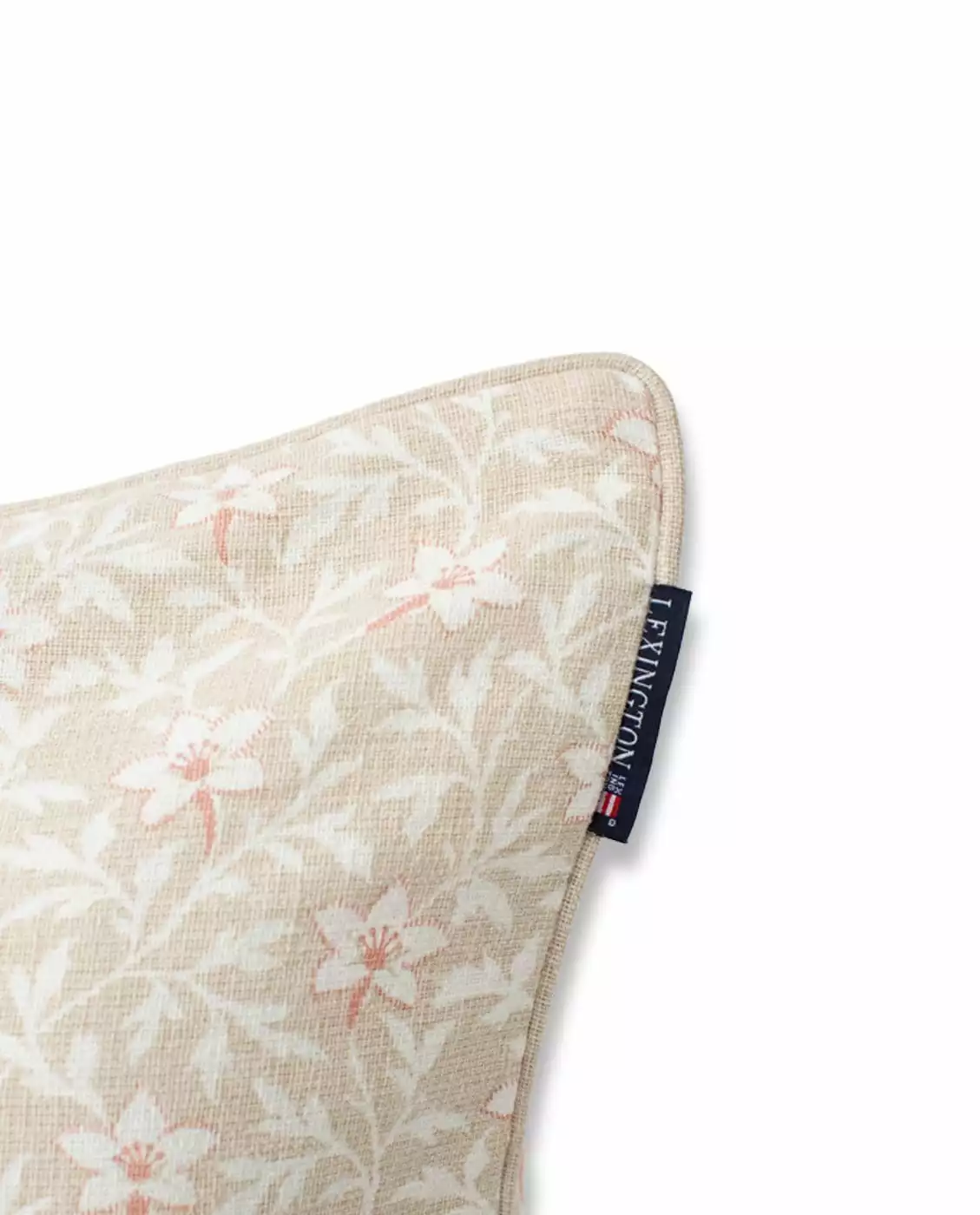 Lexington Printed Flower Cotton Canvas Prydnadskudde 5 Lexington Printed Flower Cotton Canvas Prydnadskudde - Bild 3