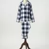 Hastens Hästens Blue Check Pyjamas Barn