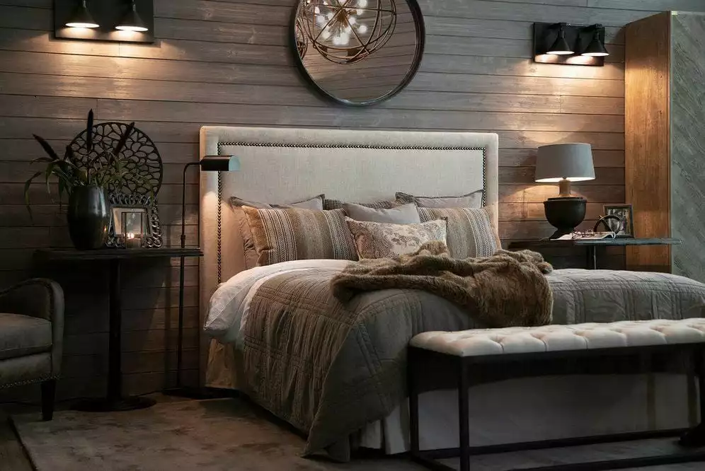 Artwood Paris Sänggavel Linen Sand 4 Artwood Paris Sänggavel Linen Sand - Bild 2