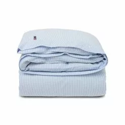 Lexington Striped Cotton Seersucker Påslakan