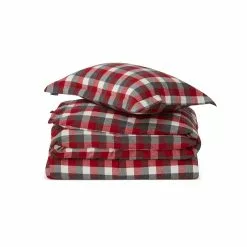 Lexington Checked Cotton Flannel Påslakanset