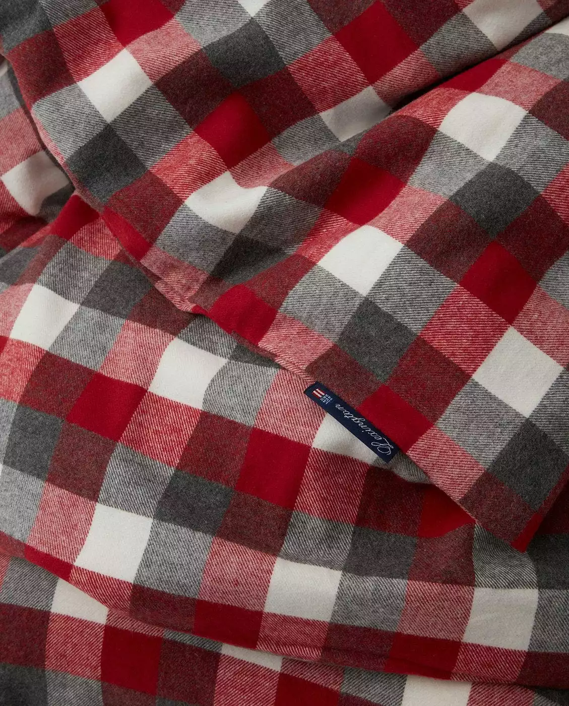 Lexington Checked Cotton Flannel Påslakanset 5 Lexington Checked Cotton Flannel Påslakanset - Bild 3