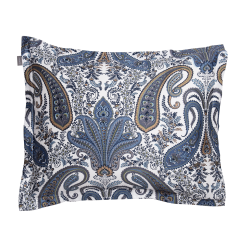 GANT Key West Paisley Örngott - Sateen Blue