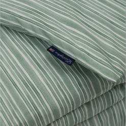 Lexington Striped Cotton Poplin Påslakanset 9 Lexington Striped Cotton Poplin Påslakanset -Sängkläder försäljning GreenWhite1