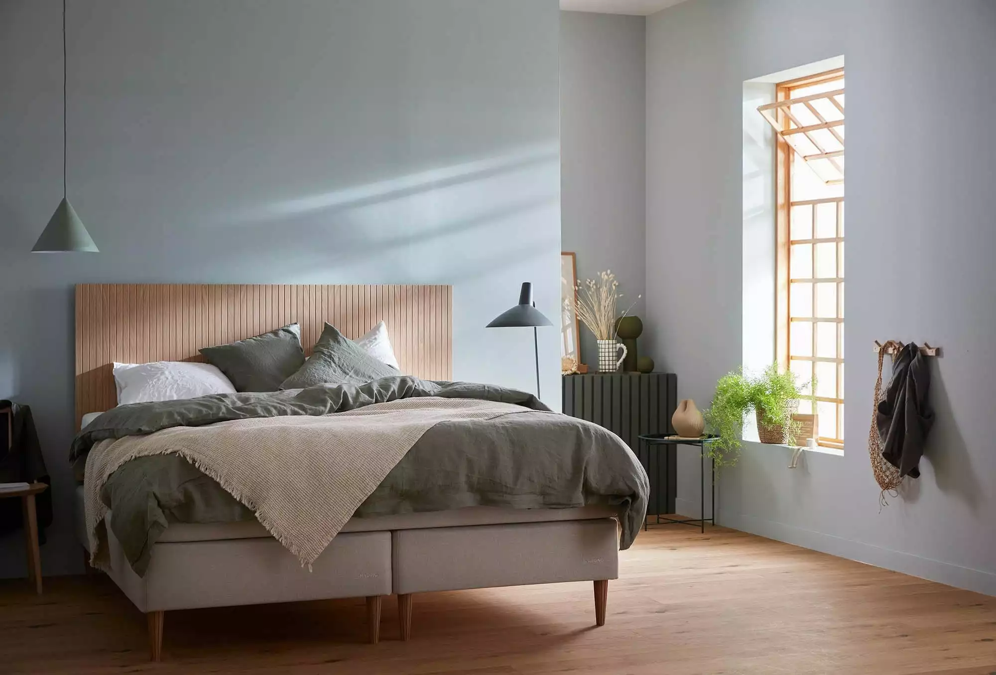 Hilding Vägghängd Trä Sänggavel 5 Hilding Vägghängd Trä Sänggavel - Bild 3