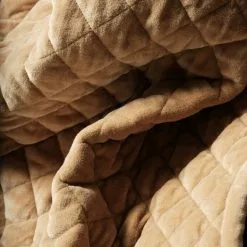 Linum Piccolo Överkast -Sängkläder försäljning Kamelbrun1