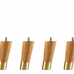 Hilding Lutande Med Metallkant Sängben