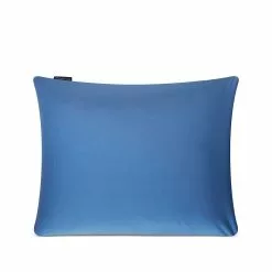 Lexington Blue Washed Cotton Sateen Örngott 9 Lexington Blue Washed Cotton Sateen Örngott -Sängkläder försäljning LexingtonBlueWashedCottonSateenDetailOrngott1