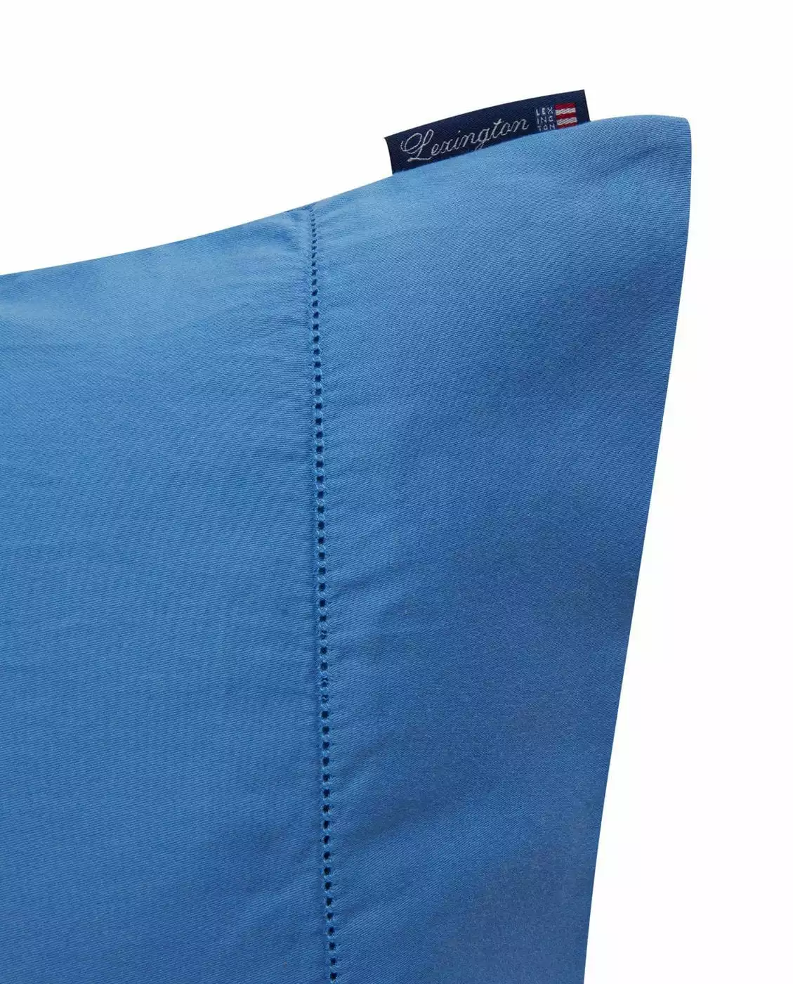 Lexington Blue Washed Cotton Sateen Örngott 6 Lexington Blue Washed Cotton Sateen Örngott - Bild 4