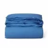Lexington Blue Washed Cotton Sateen Påslakan 1 Lexington Blue Washed Cotton Sateen Påslakan -Sängkläder försäljning LexingtonBlueWashedCottonSateenPaslakan