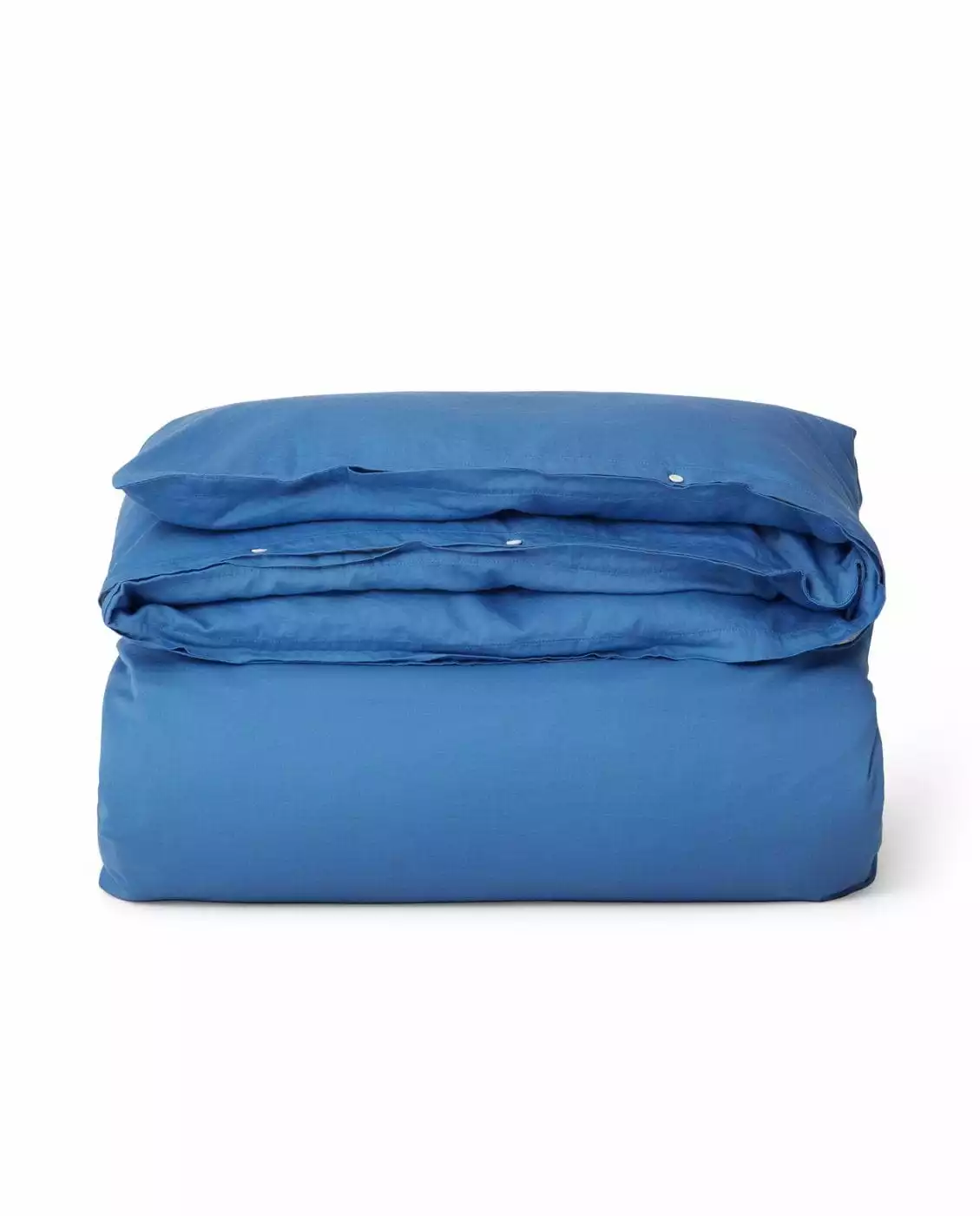 Lexington Blue Washed Cotton Sateen Påslakan 3 Lexington Blue Washed Cotton Sateen Påslakan