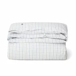 Lexington Checked Cotton Poplin Påslakan