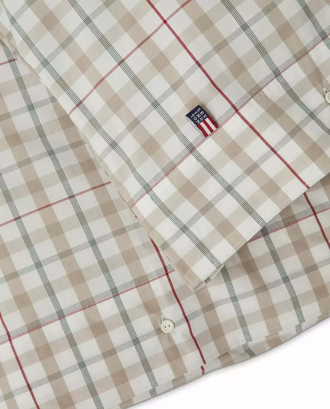 Lexington Checked Cotton Poplin Påslakanset 5 Lexington Checked Cotton Poplin Påslakanset - Bild 3