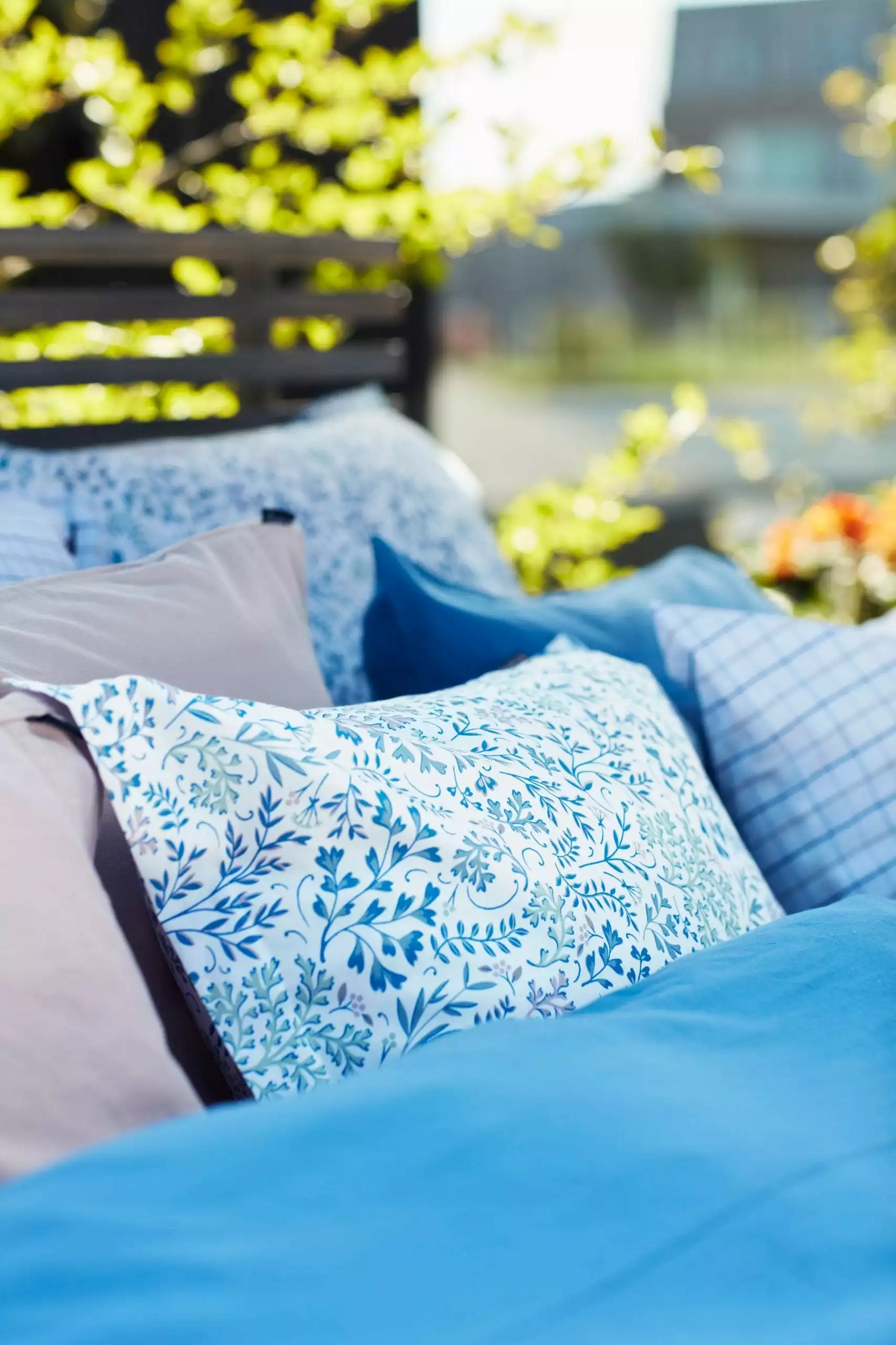 Lexington Flower Printed Cotton Sateen Örngott 4 Lexington Flower Printed Cotton Sateen Örngott - Bild 2