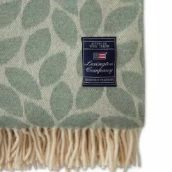 Lexington Leaves Recycled Wool Jacquard Filt 10 Lexington Leaves Recycled Wool Jacquard Filt -Sängkläder försäljning LexingtonLeavesRecycledWoolJacquardFilt2
