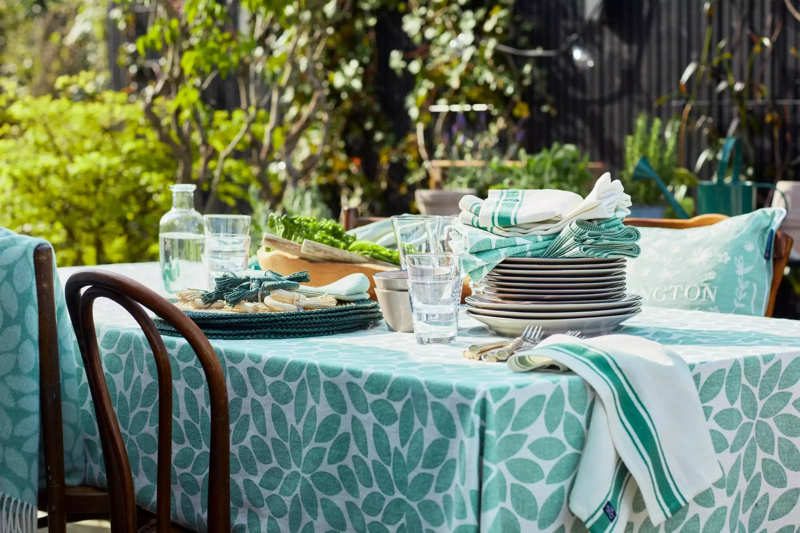 Lexington Leaves Recycled Wool Jacquard Filt 7 Lexington Leaves Recycled Wool Jacquard Filt - Bild 5