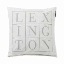 Lexington Logo Cotton Twill Prydnadskudde 7 Lexington Logo Cotton Twill Prydnadskudde -Sängkläder försäljning LexingtonLogoCottonTwillPrydnadskudde offwhite