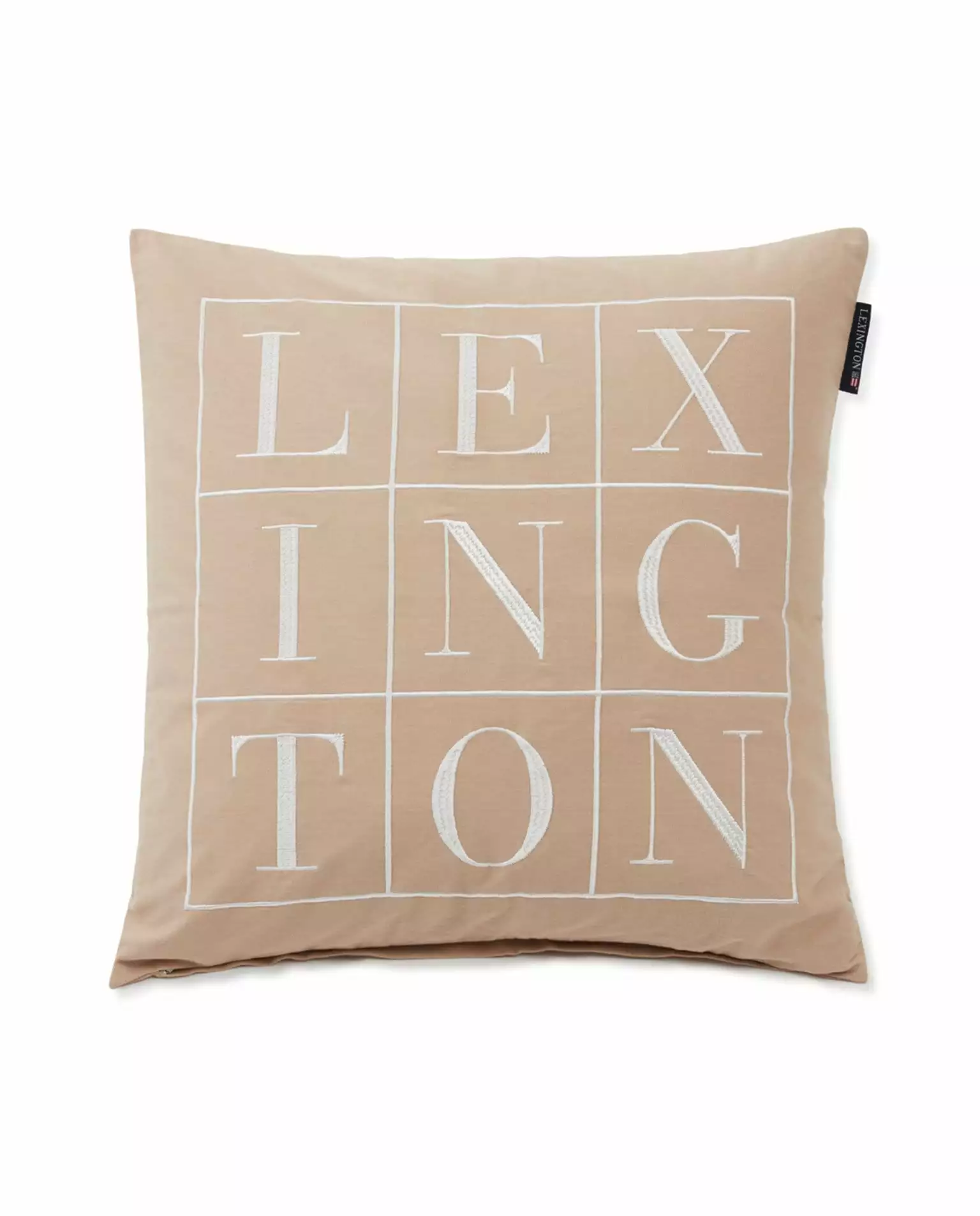 Lexington Logo Cotton Twill Prydnadskudde 3 Lexington Logo Cotton Twill Prydnadskudde