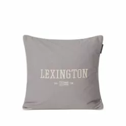 Lexington Logo Organic Cotton Twill Prydnadskudde