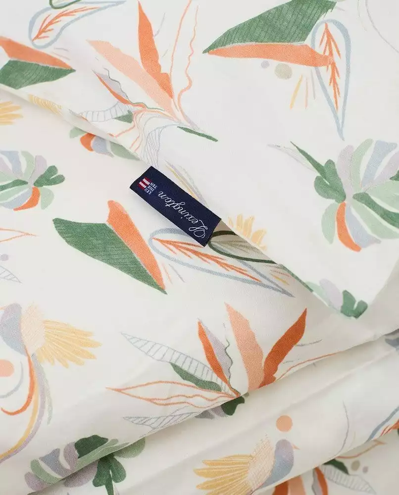 Lexington Multi Color Printed Cotton Sateen Påslakan 4 Lexington Multi Color Printed Cotton Sateen Påslakan - Bild 2