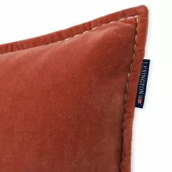 Lexington Logo Message Cotton Velvet Kuddfodral 16 Lexington Logo Message Cotton Velvet Kuddfodral -Sängkläder försäljning LogoMessageCottonVelvetbrown2