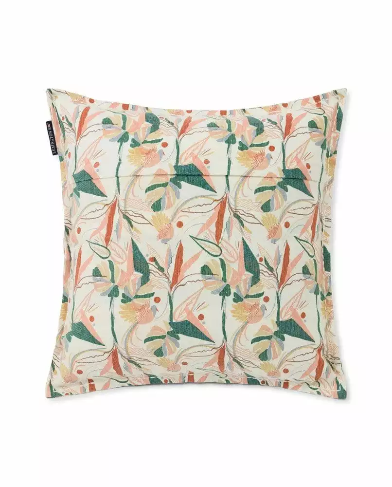 Lexington Multi Color Printed Linen/Cotton Kuddfodral 4 Lexington Multi Color Printed Linen/Cotton Kuddfodral - Bild 2