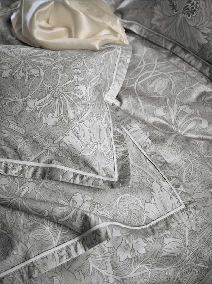 Millenotti Mille Notti Honeysuckle & Tulip Satin Örngott 4 Millenotti Mille Notti Honeysuckle & Tulip Satin Örngott - Bild 2