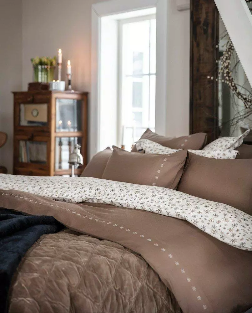 Lexington Snowflake Printed Flannel Påslakanset 4 Lexington Snowflake Printed Flannel Påslakanset - Bild 2