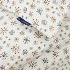 Lexington Snowflake Printed Flannel Påslakanset 7 Lexington Snowflake Printed Flannel Påslakanset -Sängkläder försäljning SNOWFLAKEPRINTEDFLANNEL2 kopia