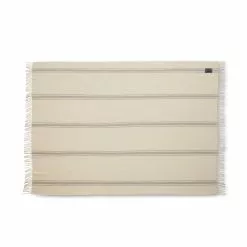 Lexington Striped Recycled Wool Filt 8 Lexington Striped Recycled Wool Filt -Sängkläder försäljning StripedRecycledWoolThrow1