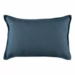 Gripsholm Tvättat Linne Prydnadskudde 9 Gripsholm Tvättat Linne Prydnadskudde -Sängkläder försäljning Tvattatlinne40x60Navy