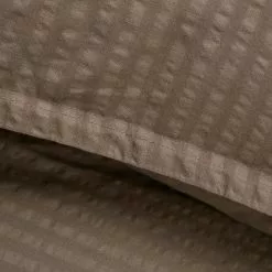 Gripsholm Bäckebölja Påslakanset 10 Gripsholm Bäckebölja Påslakanset -Sängkläder försäljning baddset backebolja brun 150x210 50x602 1