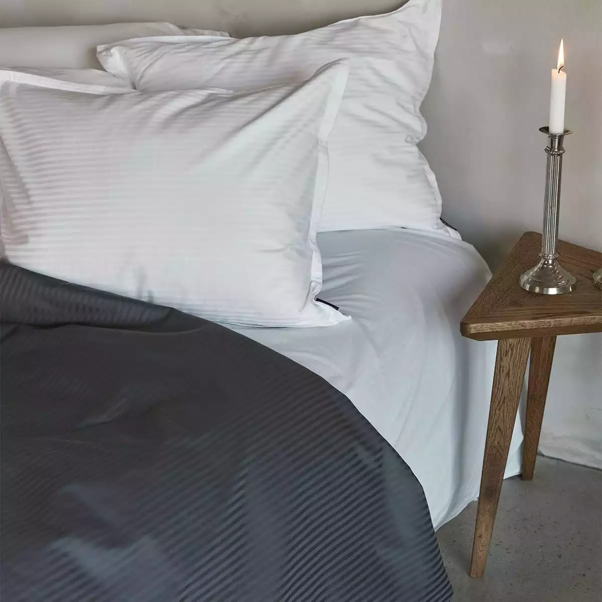 Gripsholm Bamboo Stripe Påslakanset 5 Gripsholm Bamboo Stripe Påslakanset - Bild 3
