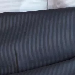 Gripsholm Bamboo Stripe Påslakanset 11 Gripsholm Bamboo Stripe Påslakanset -Sängkläder försäljning baddset bamboo stripe antracit 150x210 50x602 1