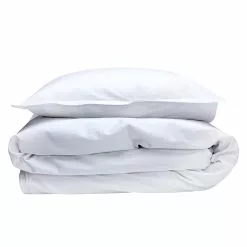 Gripsholm Bamboo Stripe Påslakanset 9 Gripsholm Bamboo Stripe Påslakanset -Sängkläder försäljning baddset bamboo stripe vit 150x210 50x60 1