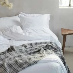 Gripsholm Bamboo Stripe Påslakanset 12 Gripsholm Bamboo Stripe Påslakanset -Sängkläder försäljning baddset bamboo stripe vit 150x210 50x601 1