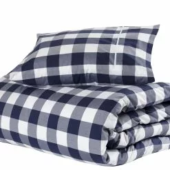 Hastens Hästens Original Check Påslakan 9 Hastens Hästens Original Check Påslakan -Sängkläder försäljning hastens original check blue check paslakan 1