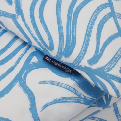 Lexington Printed Cotton Sateen Påslakanset -Sängkläder försäljning printedcottonblue1